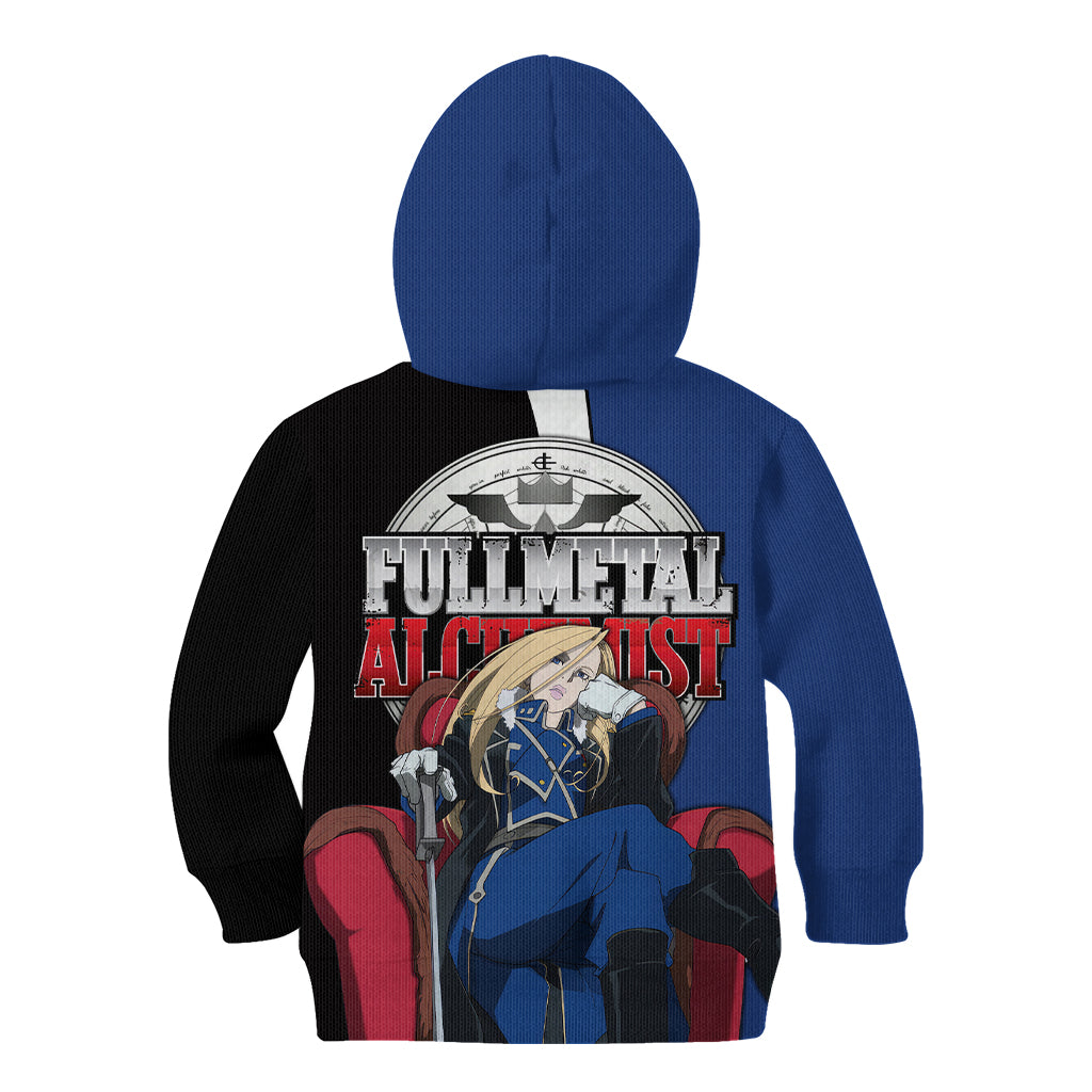 Armstrong Olivier Mira - Fullmetal Alchemist Kid Hoodie Anime Style