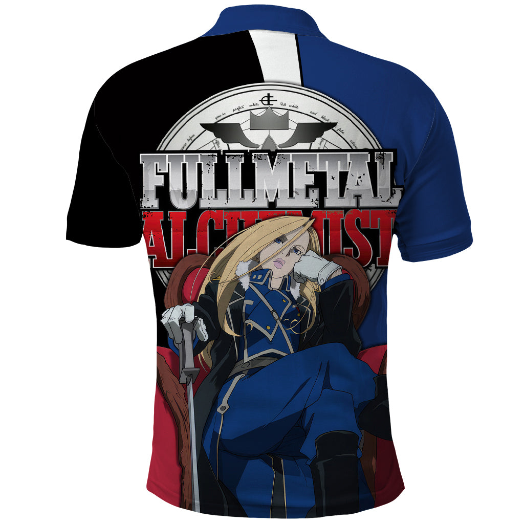 Armstrong Olivier Mira - Fullmetal Alchemist Polo Shirt Anime Style