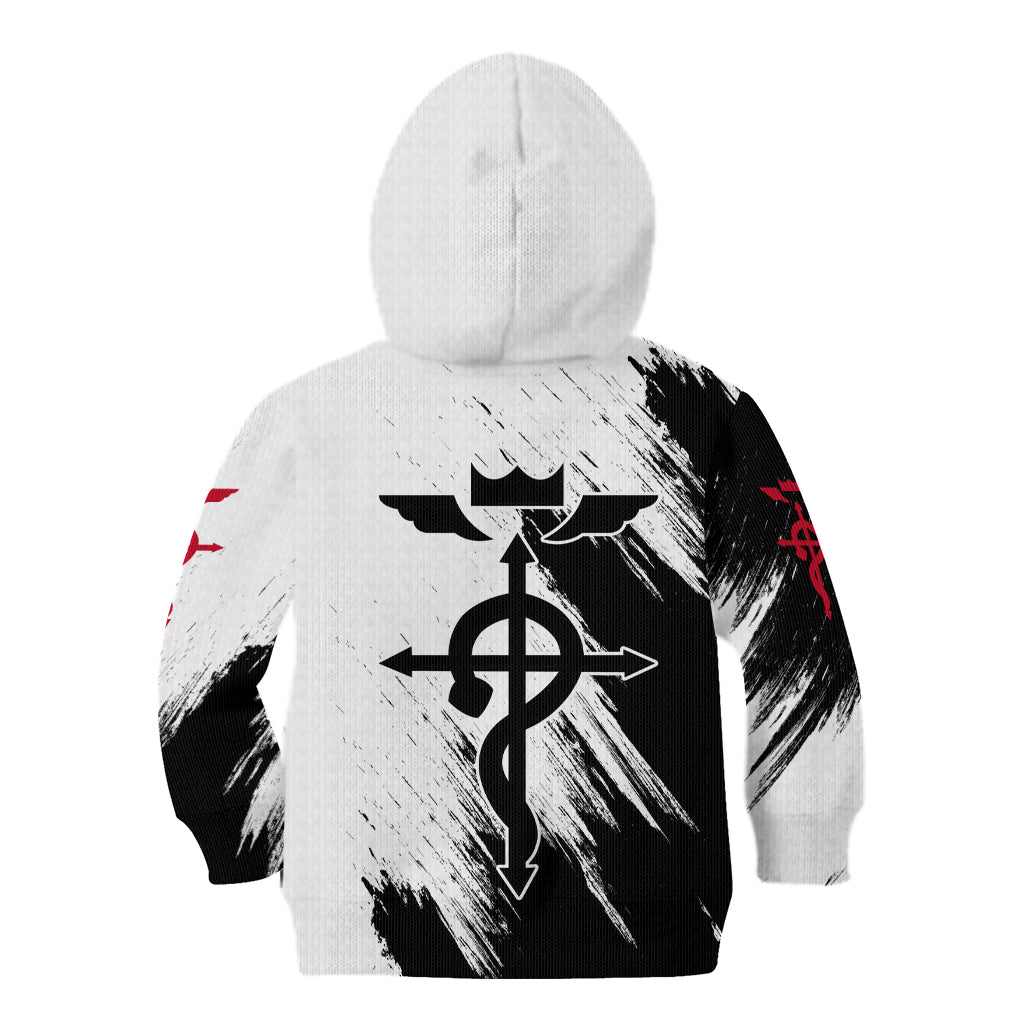 Hohenheim Van - Fullmetal Alchemist Kid Hoodie Anime Grunge Pattern Style