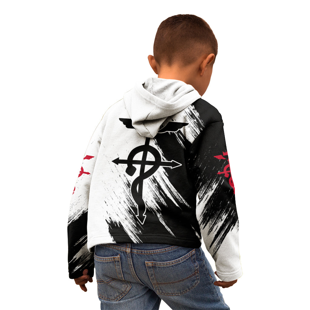 Hohenheim Van - Fullmetal Alchemist Kid Hoodie Anime Grunge Pattern Style