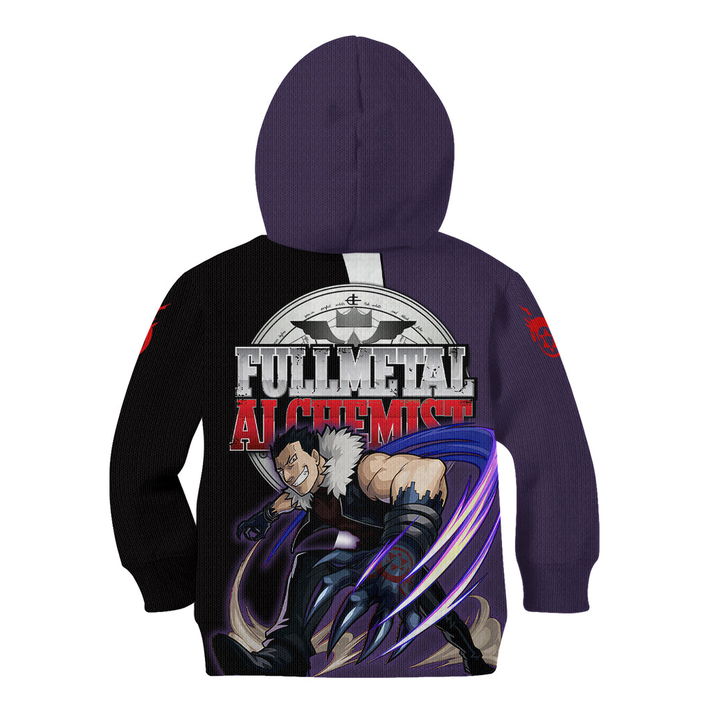 Greed - Fullmetal Alchemist Kid Hoodie Anime Style