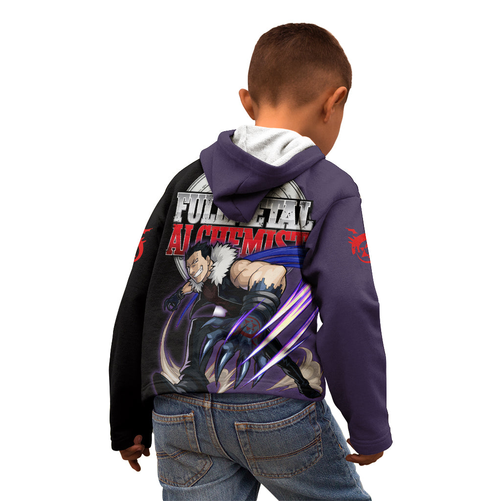 Greed - Fullmetal Alchemist Kid Hoodie Anime Style