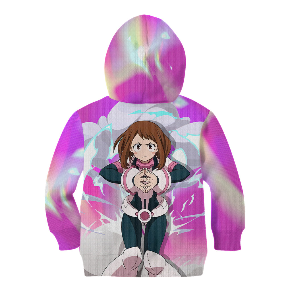 Ochako Uraraka Kid Hoodie Anime Style