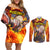Katsuki Bakugou - My Hero Academia Couples Matching Off Shoulder Short Dress and Long Sleeve Button Shirt Anime Style