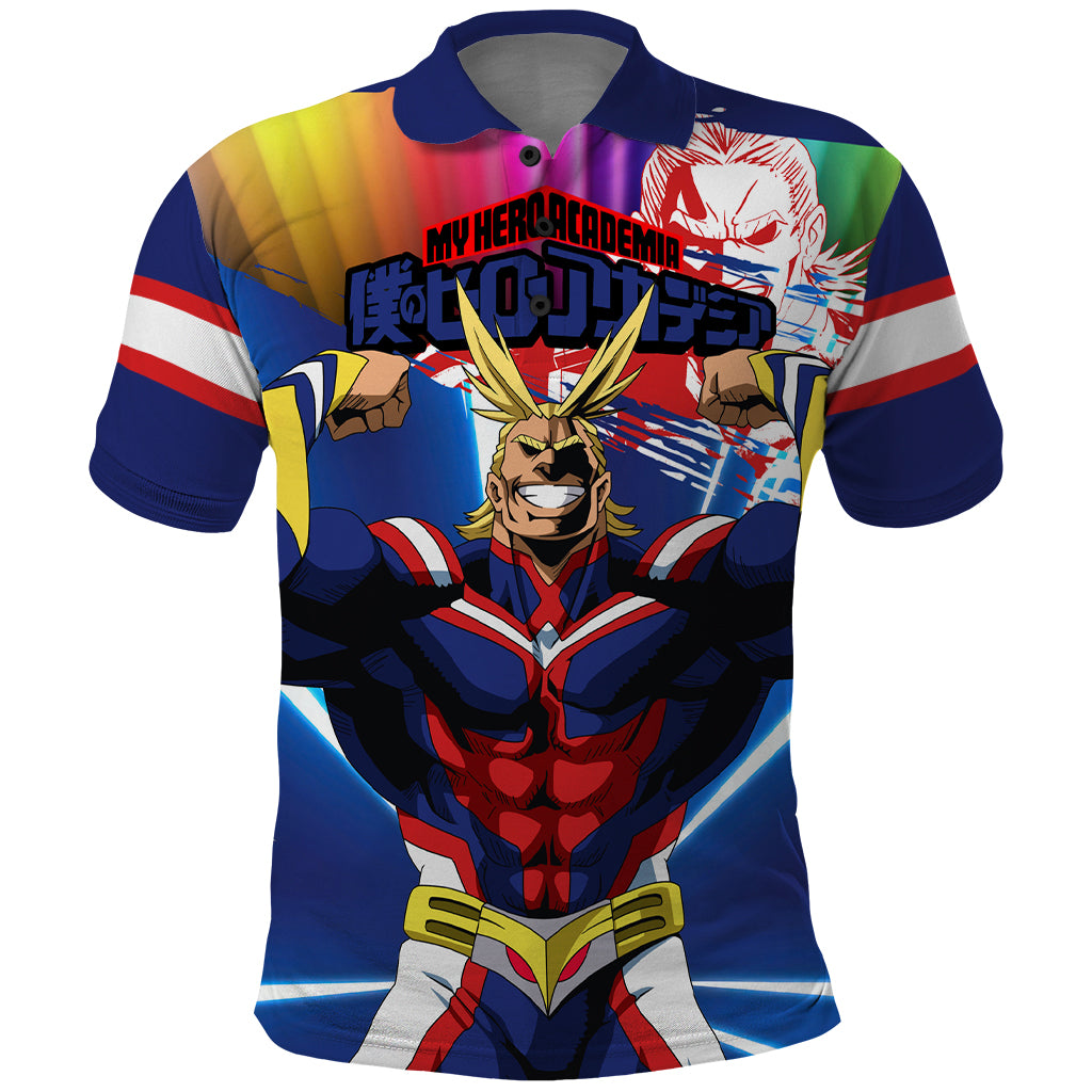 Toshinori Yagi - My Hero Academia Polo Shirt Anime Style