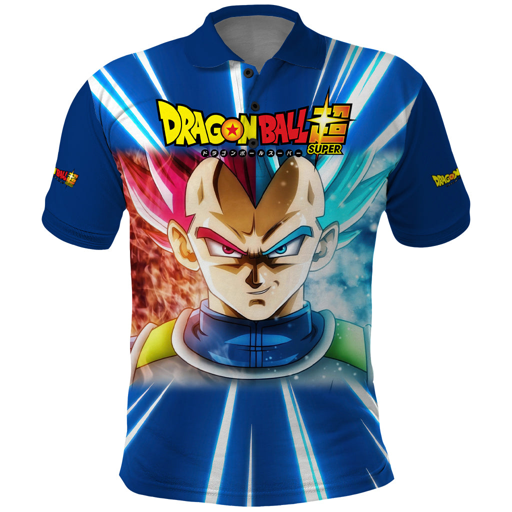 Prince Vegeta - Dragon Ball Polo Shirt Anime Style