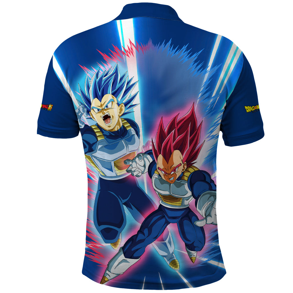 Prince Vegeta - Dragon Ball Polo Shirt Anime Style