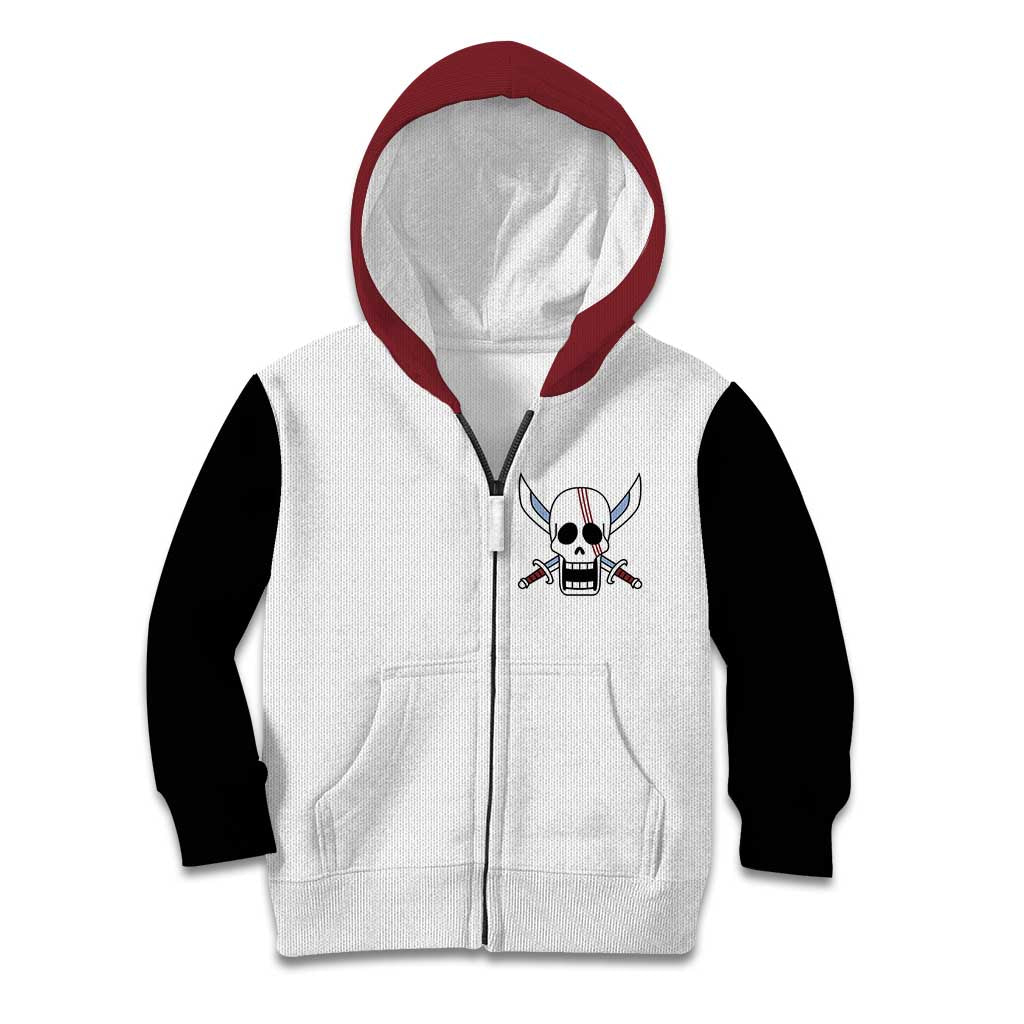 Shank Red Hair - One Piece Kid Hoodie Anime Uniform Style