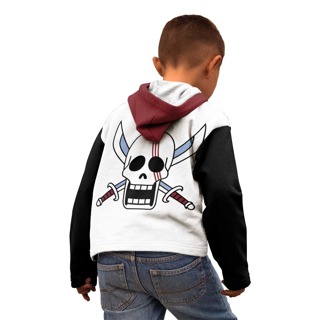 Shank Red Hair - One Piece Kid Hoodie Anime Uniform Style