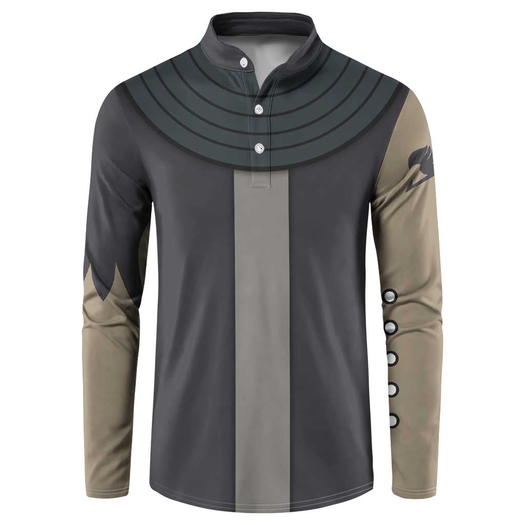 Gajeel Redfox - Fairy Tail Button Sweatshirt Anime Uniform Style