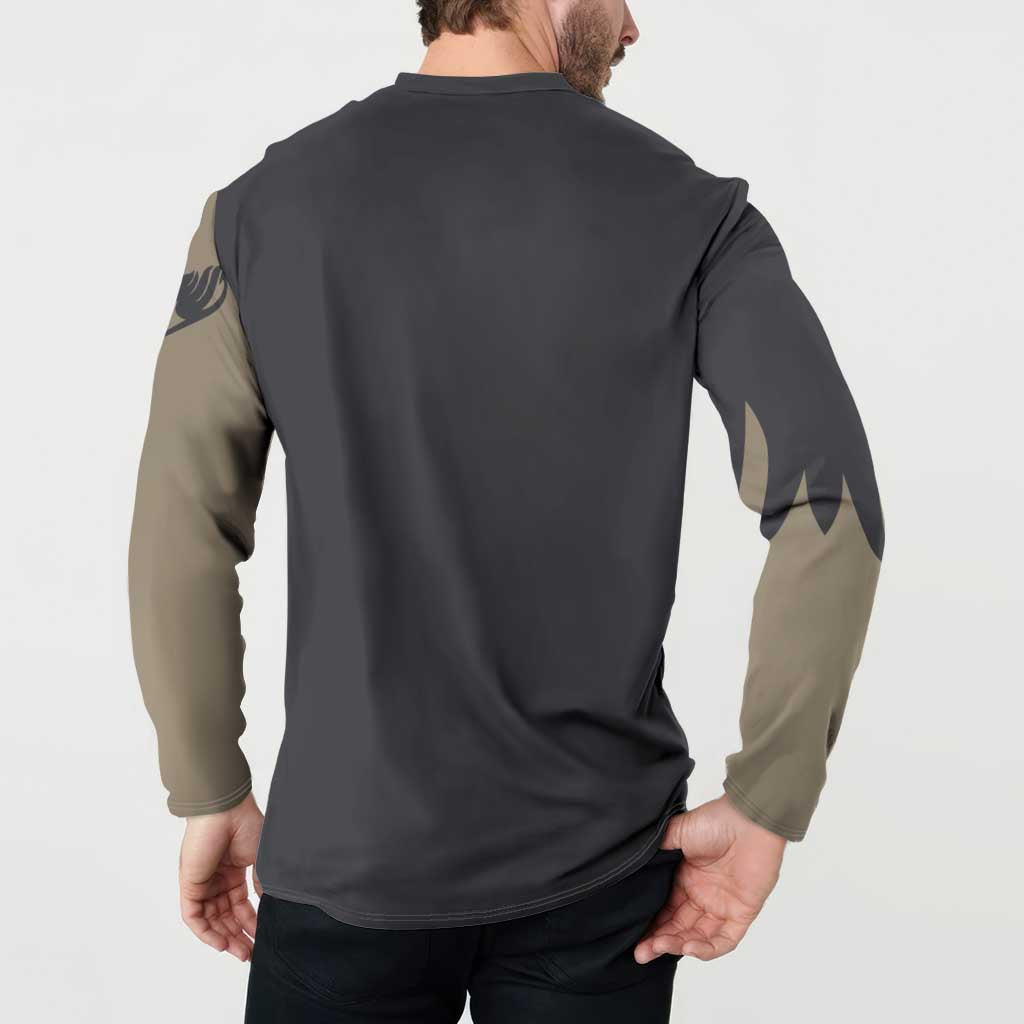 Gajeel Redfox - Fairy Tail Button Sweatshirt Anime Uniform Style