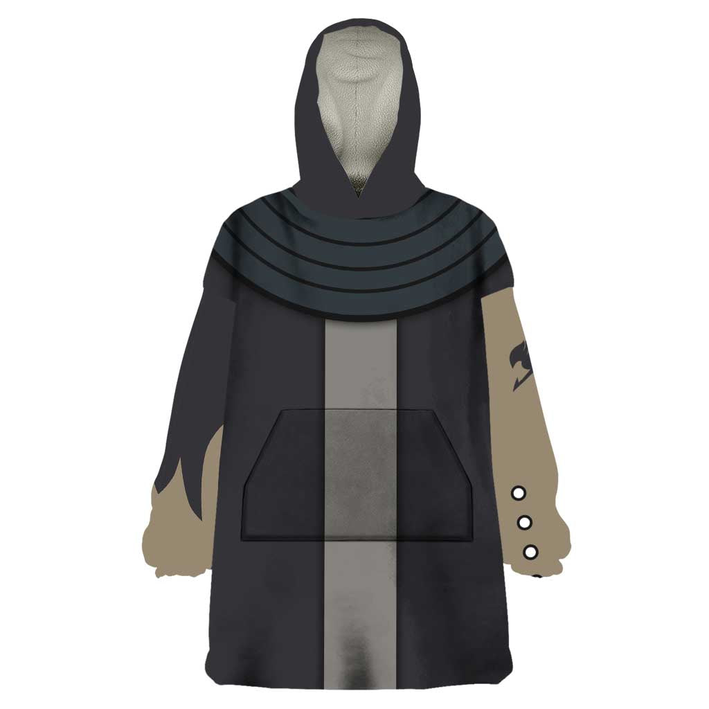 Gajeel Redfox - Fairy Tail Wearable Blanket Hoodie Anime Uniform Style