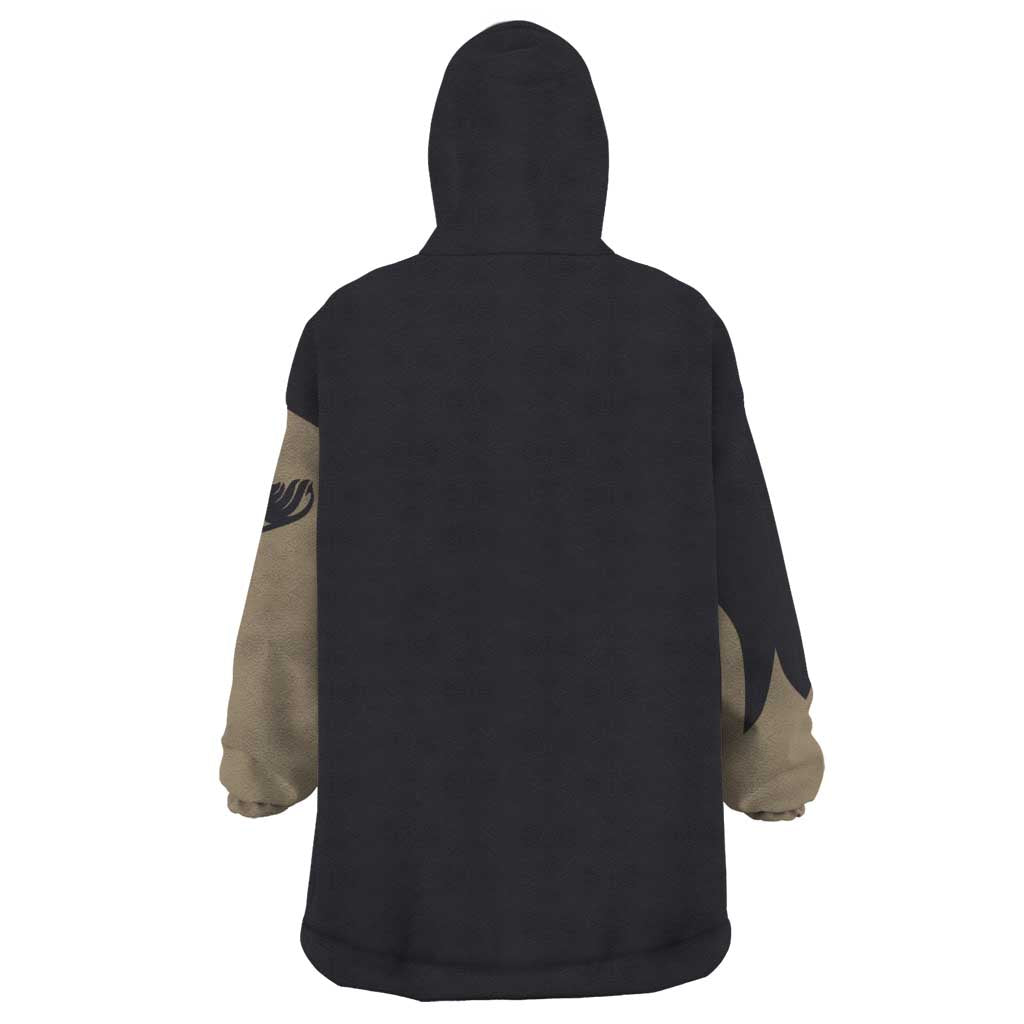 Gajeel Redfox - Fairy Tail Wearable Blanket Hoodie Anime Uniform Style