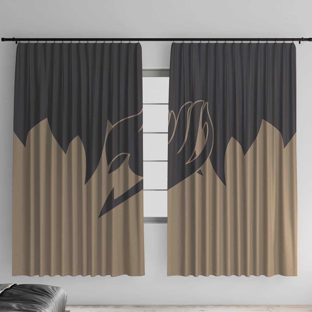 Gajeel Redfox - Fairy Tail Window Curtain Anime Uniform Style