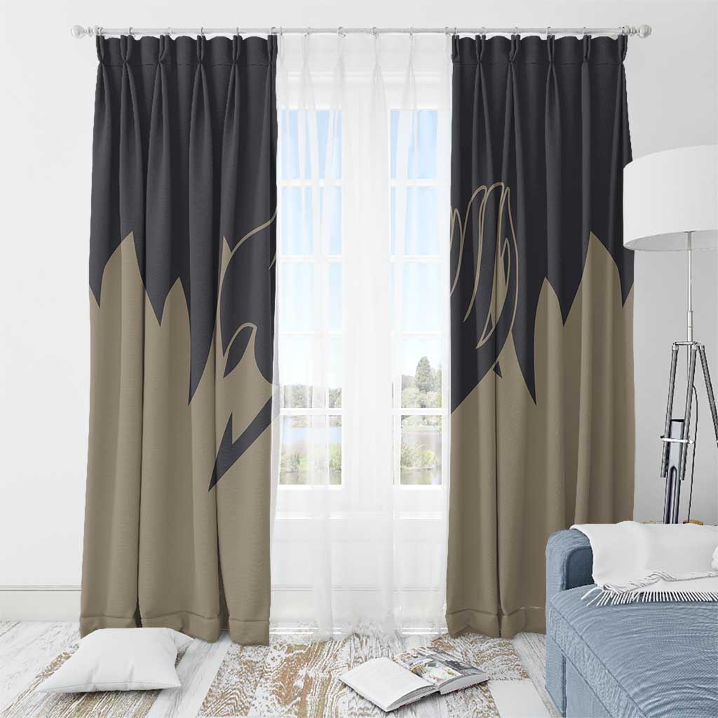 Gajeel Redfox - Fairy Tail Window Curtain Anime Uniform Style