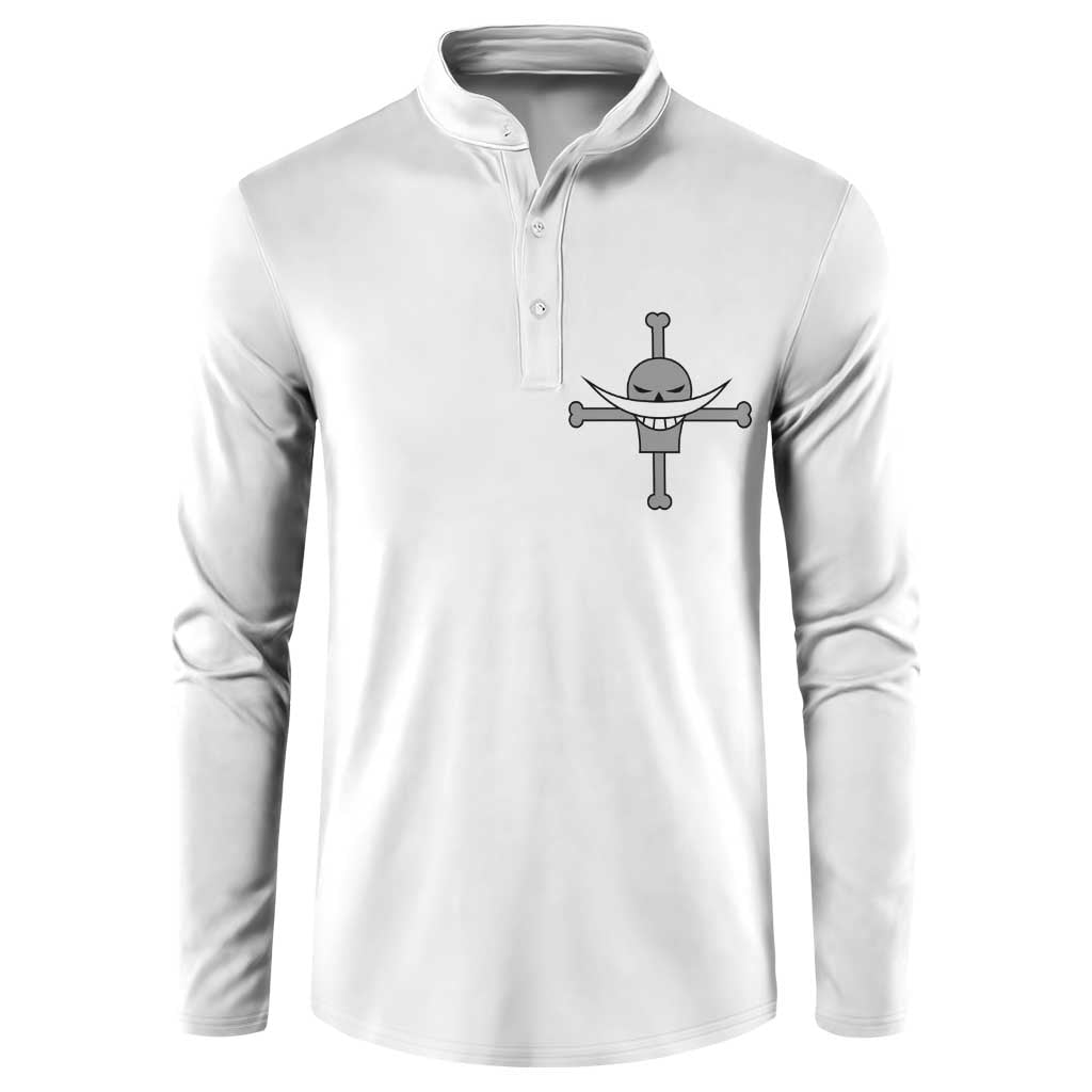 Edward Newgate - White Beard - One Piece Button Sweatshirt Anime Uniform Style