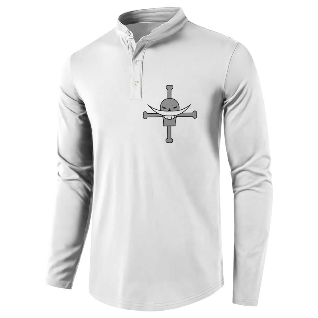 Edward Newgate - White Beard - One Piece Button Sweatshirt Anime Uniform Style