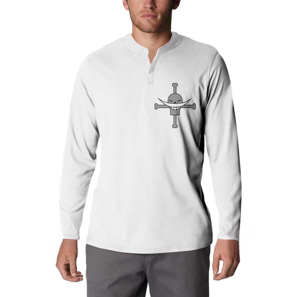 Edward Newgate - White Beard - One Piece Button Sweatshirt Anime Uniform Style