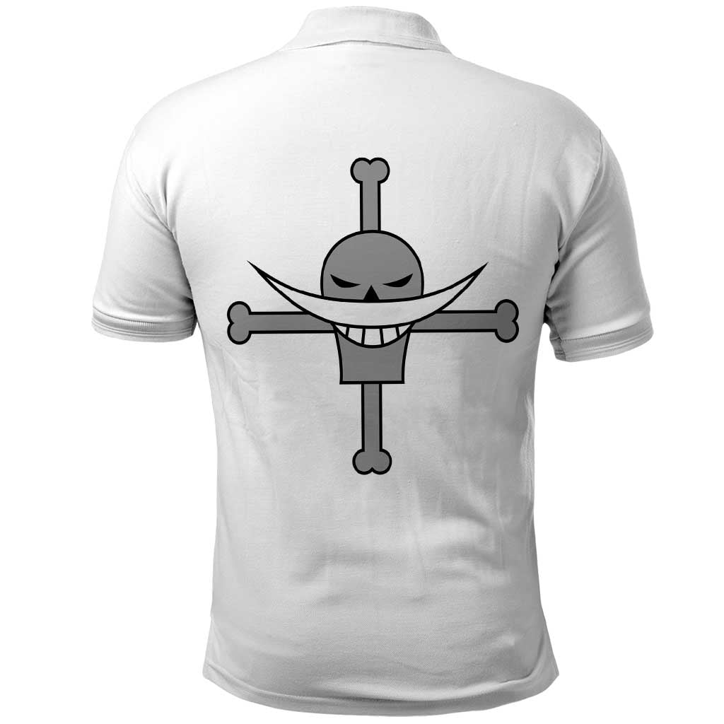 Edward Newgate - White Beard - One Piece Polo Shirt Anime Uniform Style
