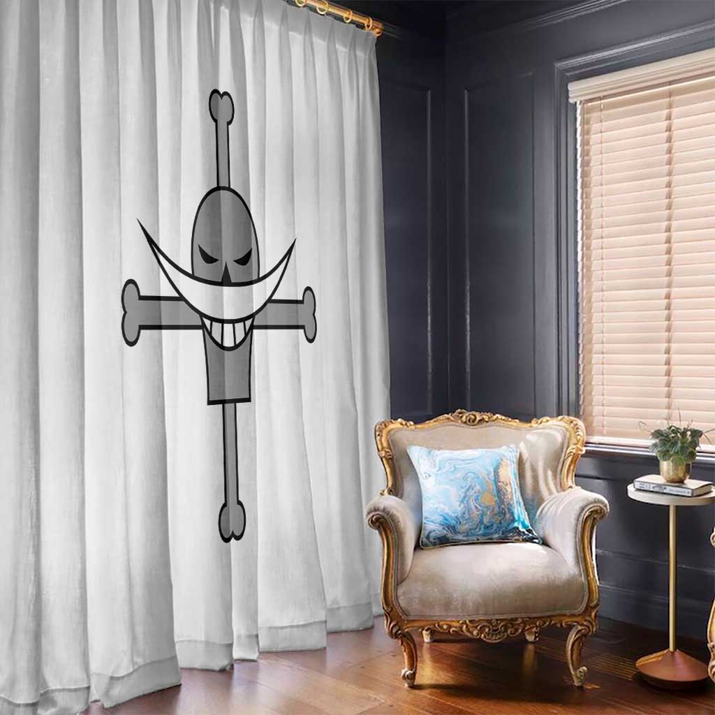 Edward Newgate - White Beard - One Piece Window Curtain Anime Uniform Style