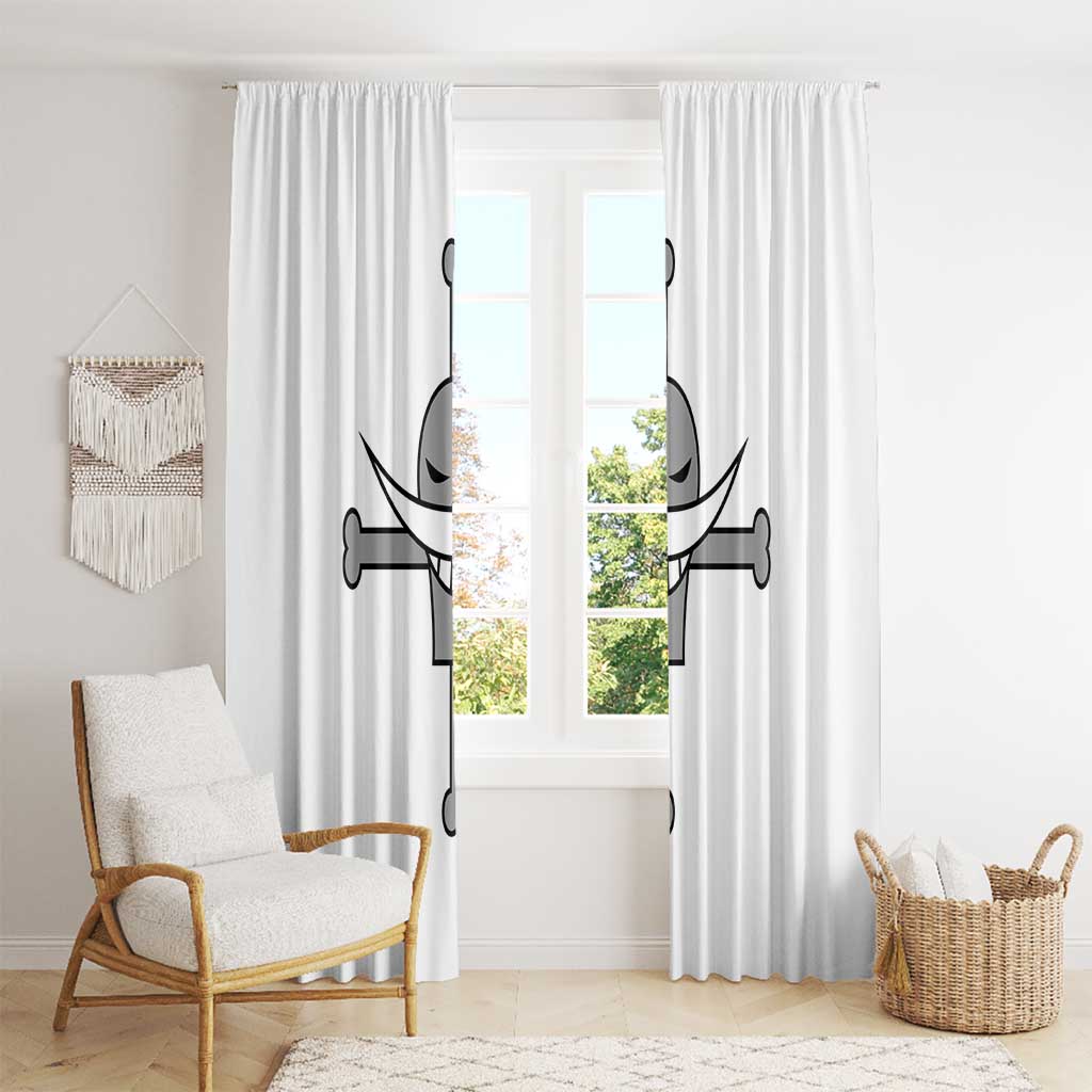 Edward Newgate - White Beard - One Piece Window Curtain Anime Uniform Style