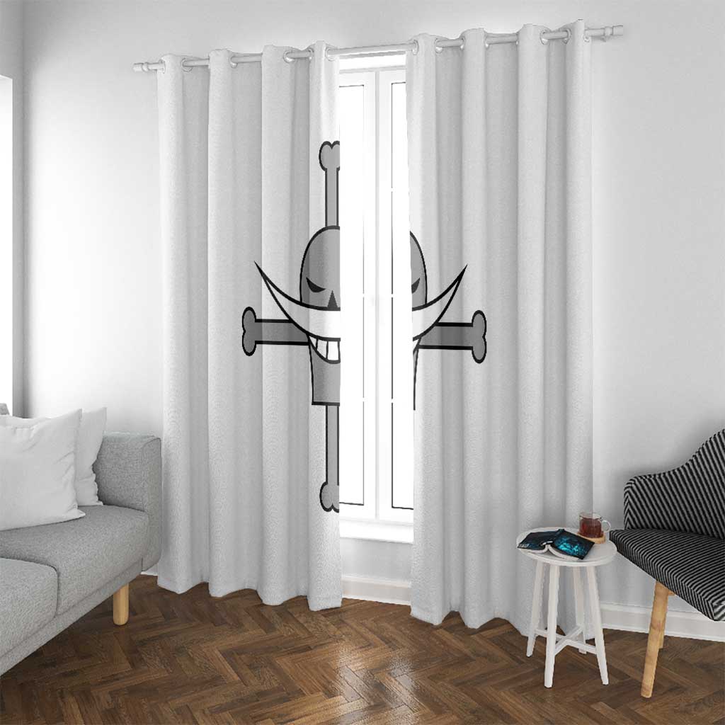 Edward Newgate - White Beard - One Piece Window Curtain Anime Uniform Style