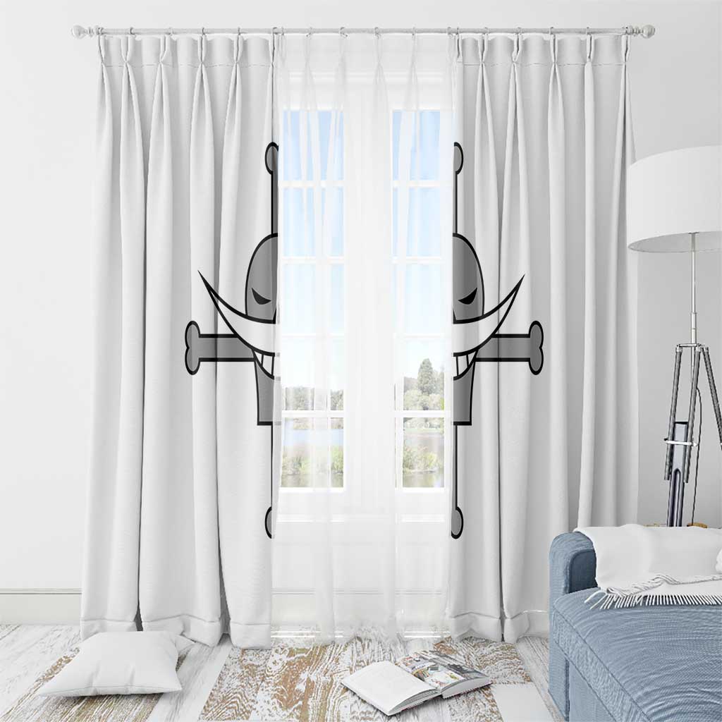 Edward Newgate - White Beard - One Piece Window Curtain Anime Uniform Style