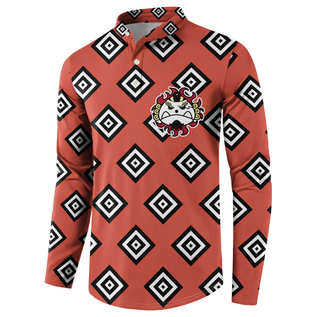 Jinbe - One Piece Button Sweatshirt Anime Uniform Style
