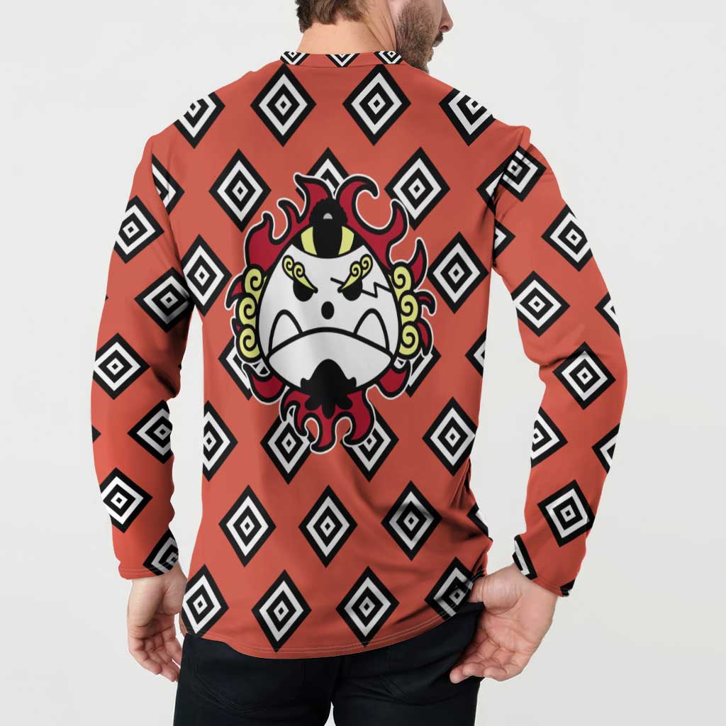 Jinbe - One Piece Button Sweatshirt Anime Uniform Style