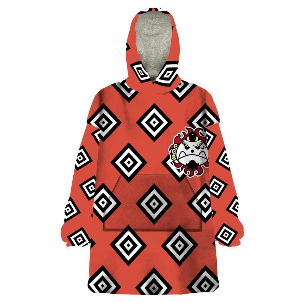 Jinbe - One Piece Wearable Blanket Hoodie Anime Uniform Style