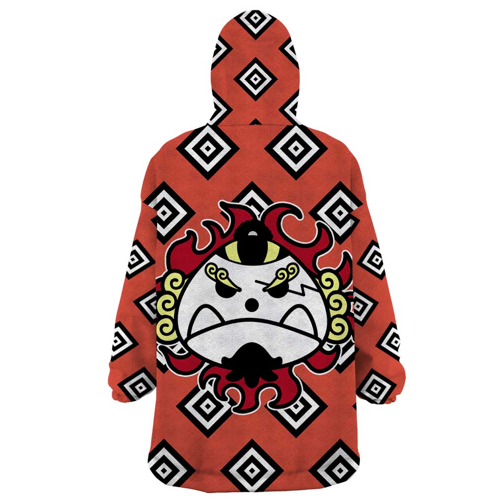 Jinbe - One Piece Wearable Blanket Hoodie Anime Uniform Style