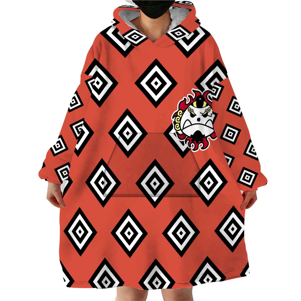 Jinbe - One Piece Wearable Blanket Hoodie Anime Uniform Style