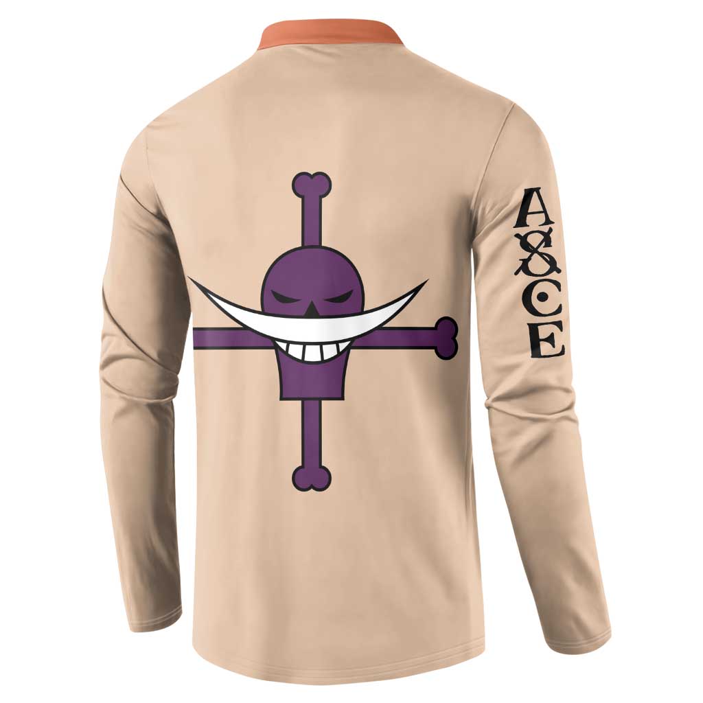Portgas D. Ace - One Piece Button Sweatshirt Anime Uniform Style