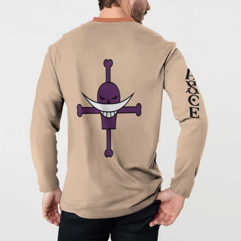 Portgas D. Ace - One Piece Button Sweatshirt Anime Uniform Style