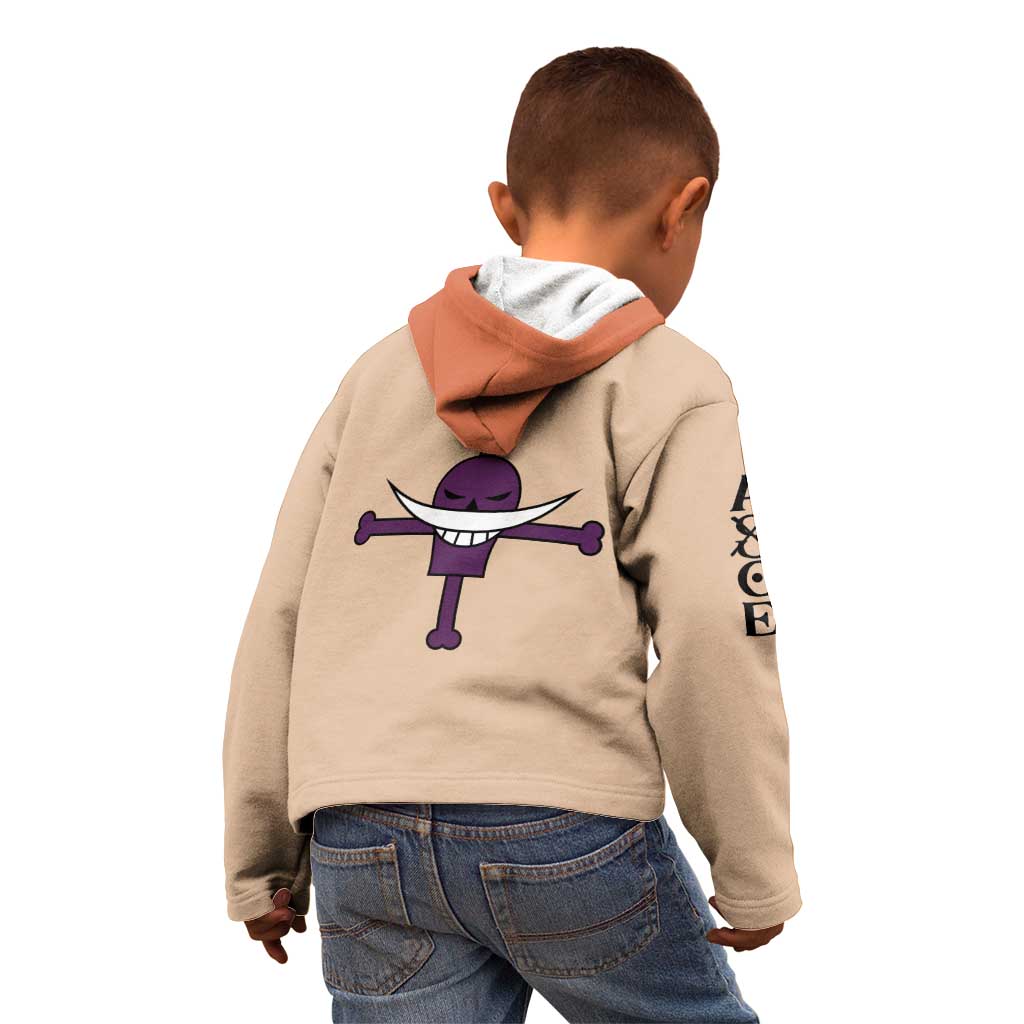 Portgas D. Ace - One Piece Kid Hoodie Anime Uniform Style