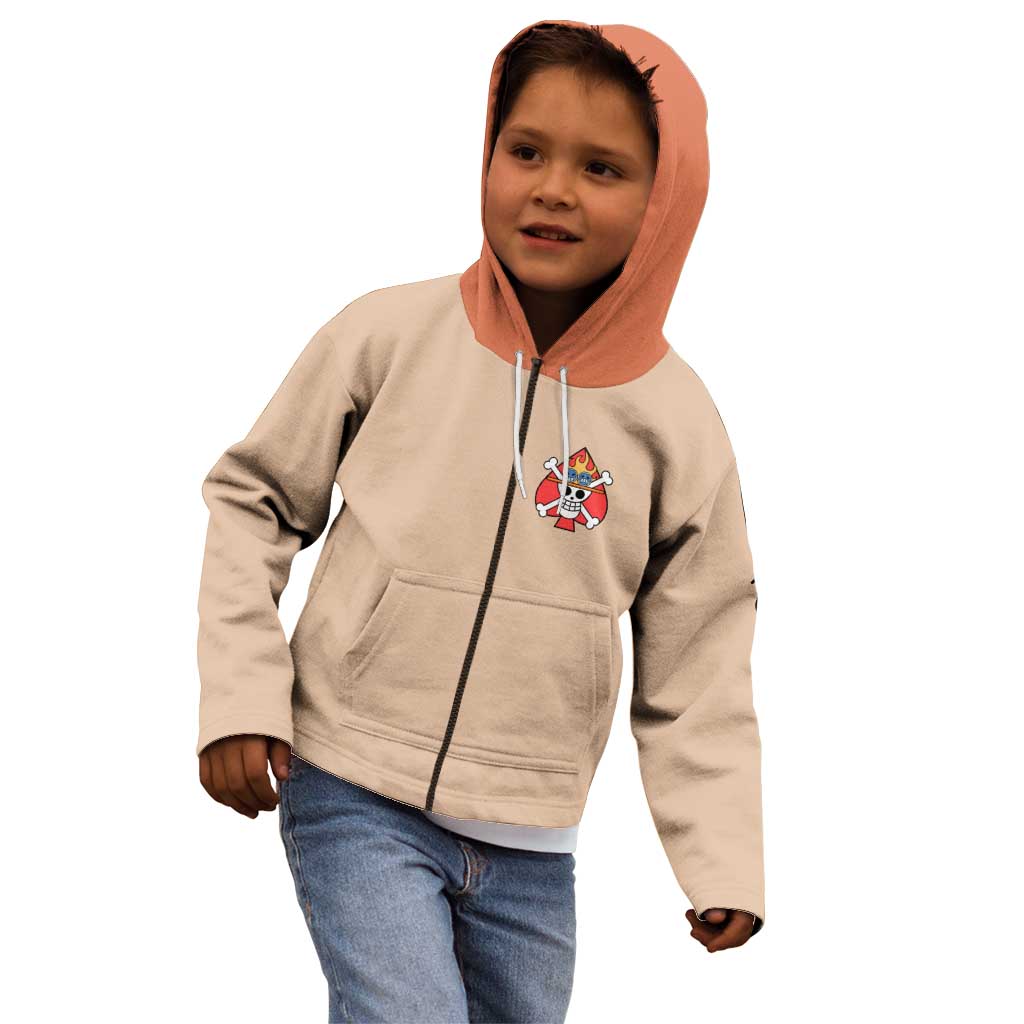 Portgas D. Ace - One Piece Kid Hoodie Anime Uniform Style