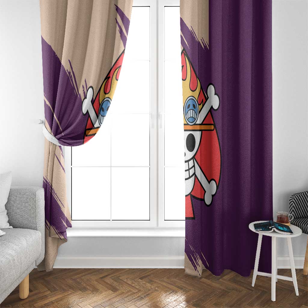 Portgas D. Ace - One Piece Window Curtain Anime Uniform Style