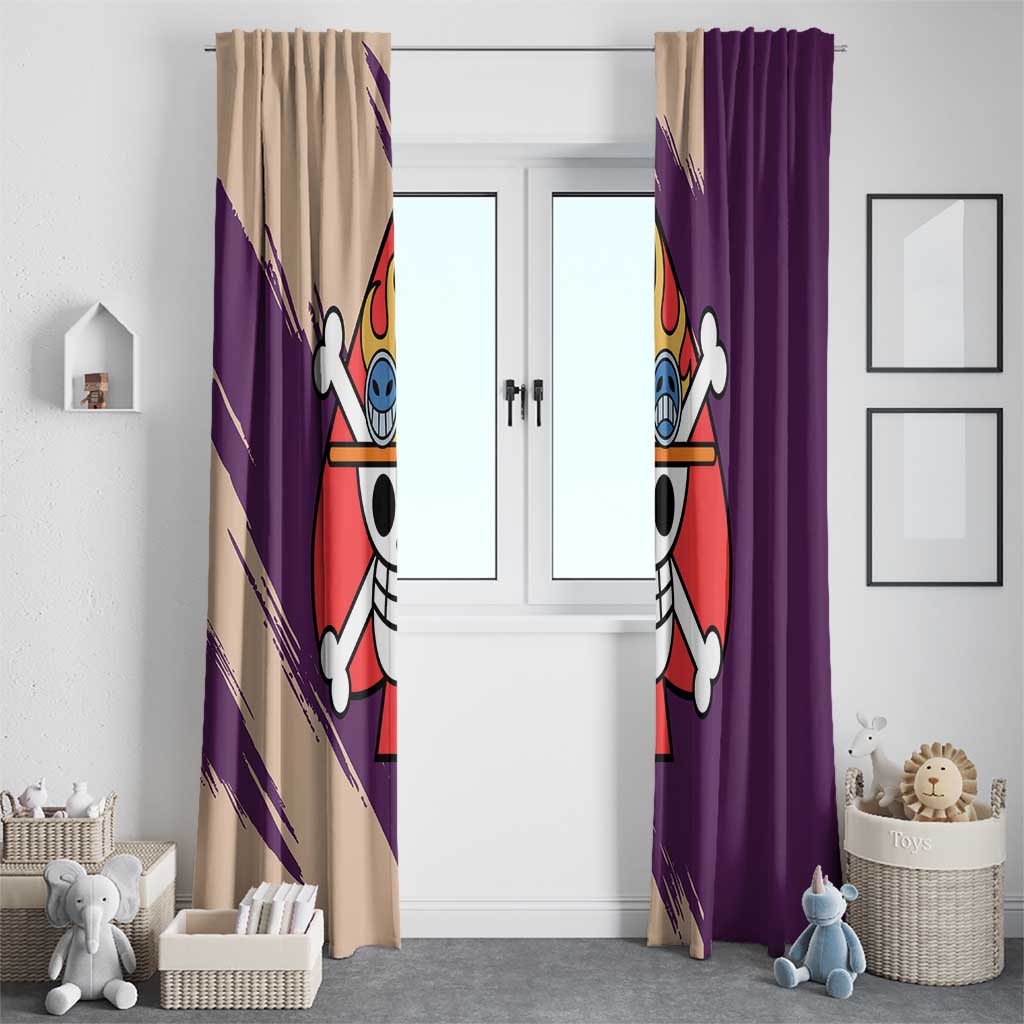Portgas D. Ace - One Piece Window Curtain Anime Uniform Style