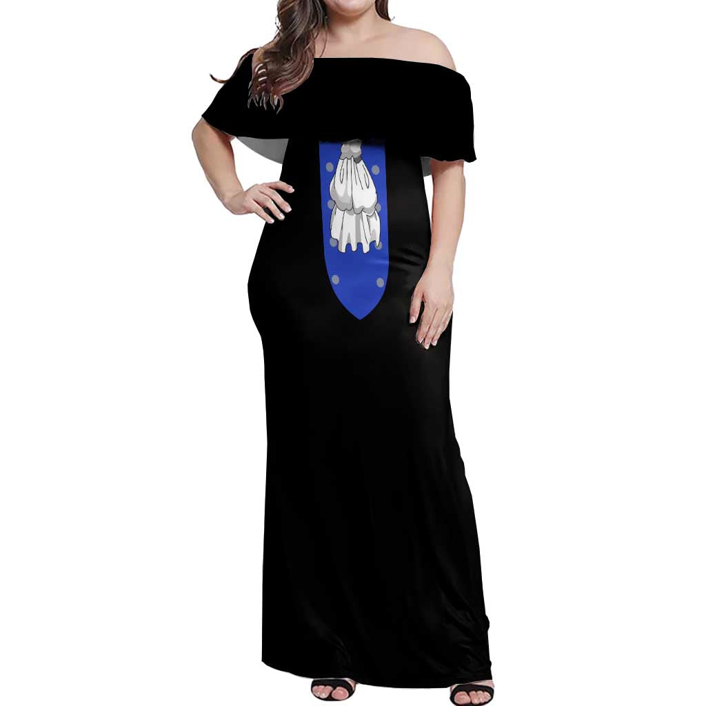 Sabo - One Piece Off Shoulder Maxi Dress Anime Uniform Style