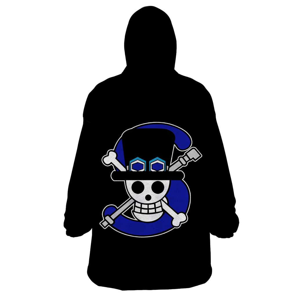 Sabo - One Piece Wearable Blanket Hoodie Anime Uniform Style