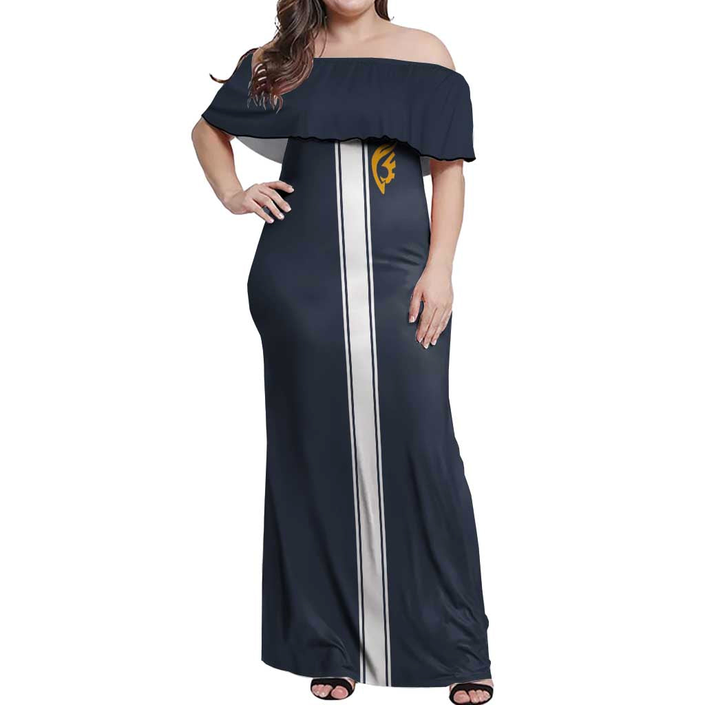 Jellal Fernandes - Fairy Tail Off Shoulder Maxi Dress Anime Uniform Style