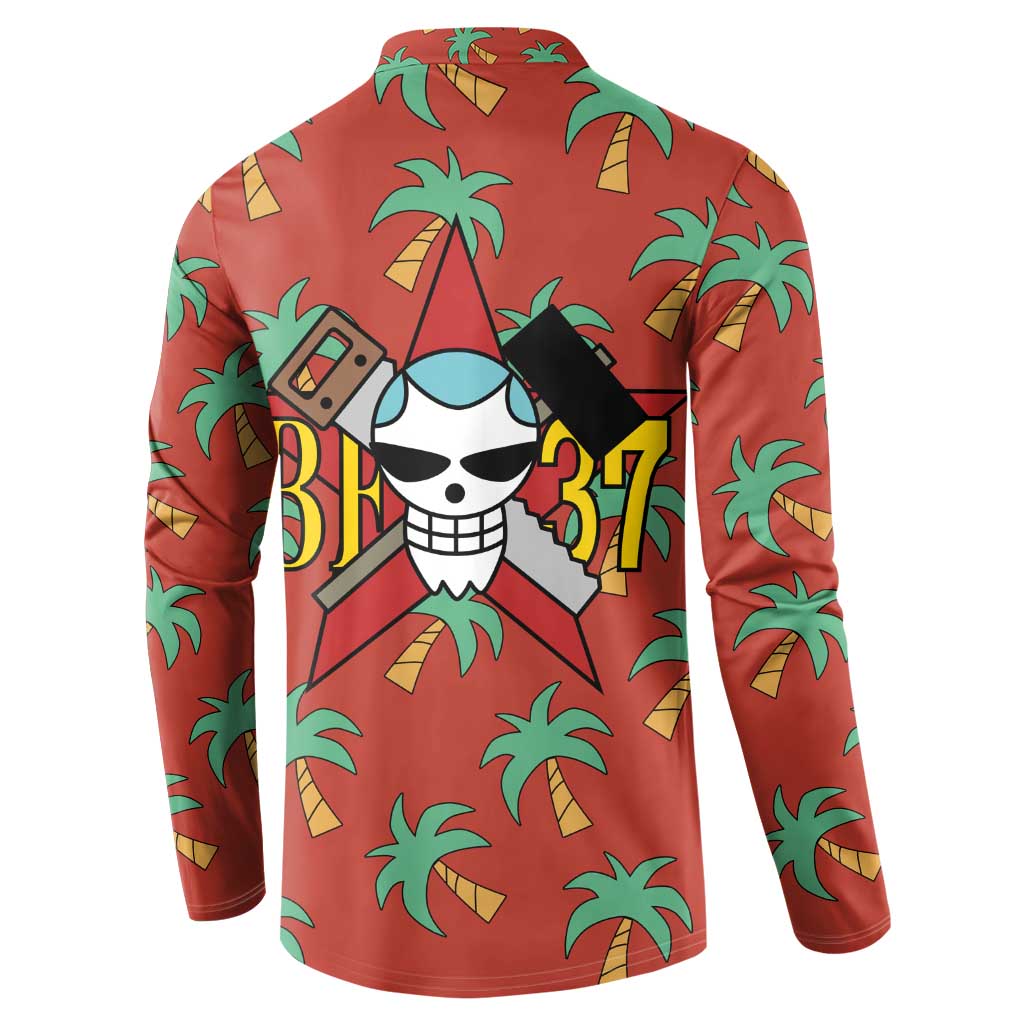 Franky - One Piece Button Sweatshirt Anime Uniform Style
