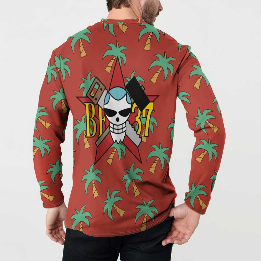 Franky - One Piece Button Sweatshirt Anime Uniform Style