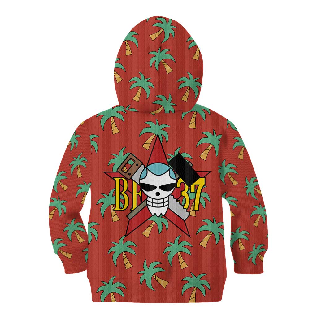 Franky - One Piece Kid Hoodie Anime Uniform Style