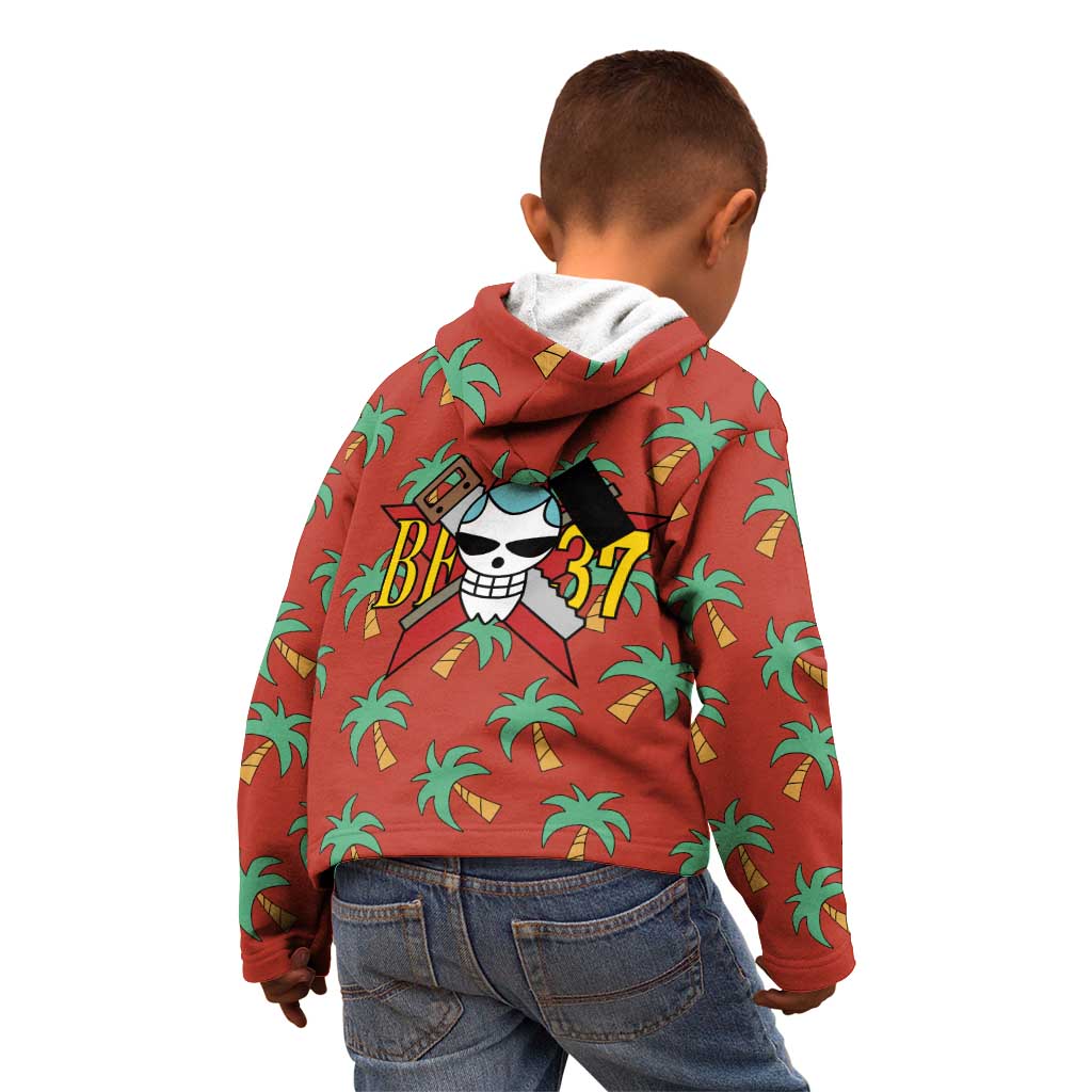 Franky - One Piece Kid Hoodie Anime Uniform Style
