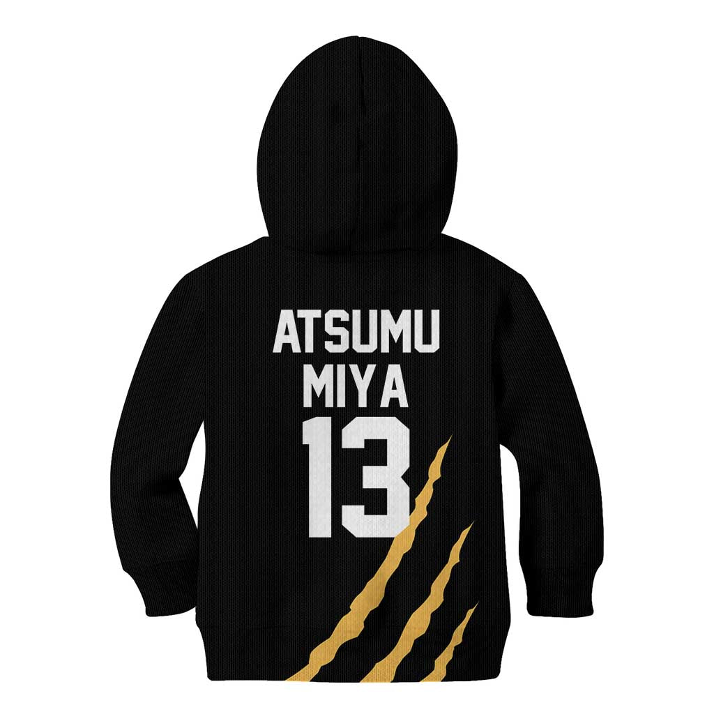 MSBY Atsumu Miya - Number 13 - Haikyu Kid Hoodie Anime Uniform Style