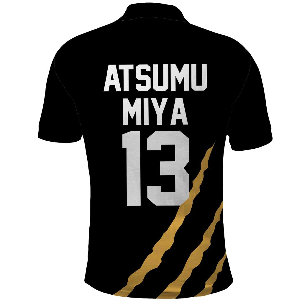 MSBY Atsumu Miya - Number 13 - Haikyu Polo Shirt Anime Uniform Style