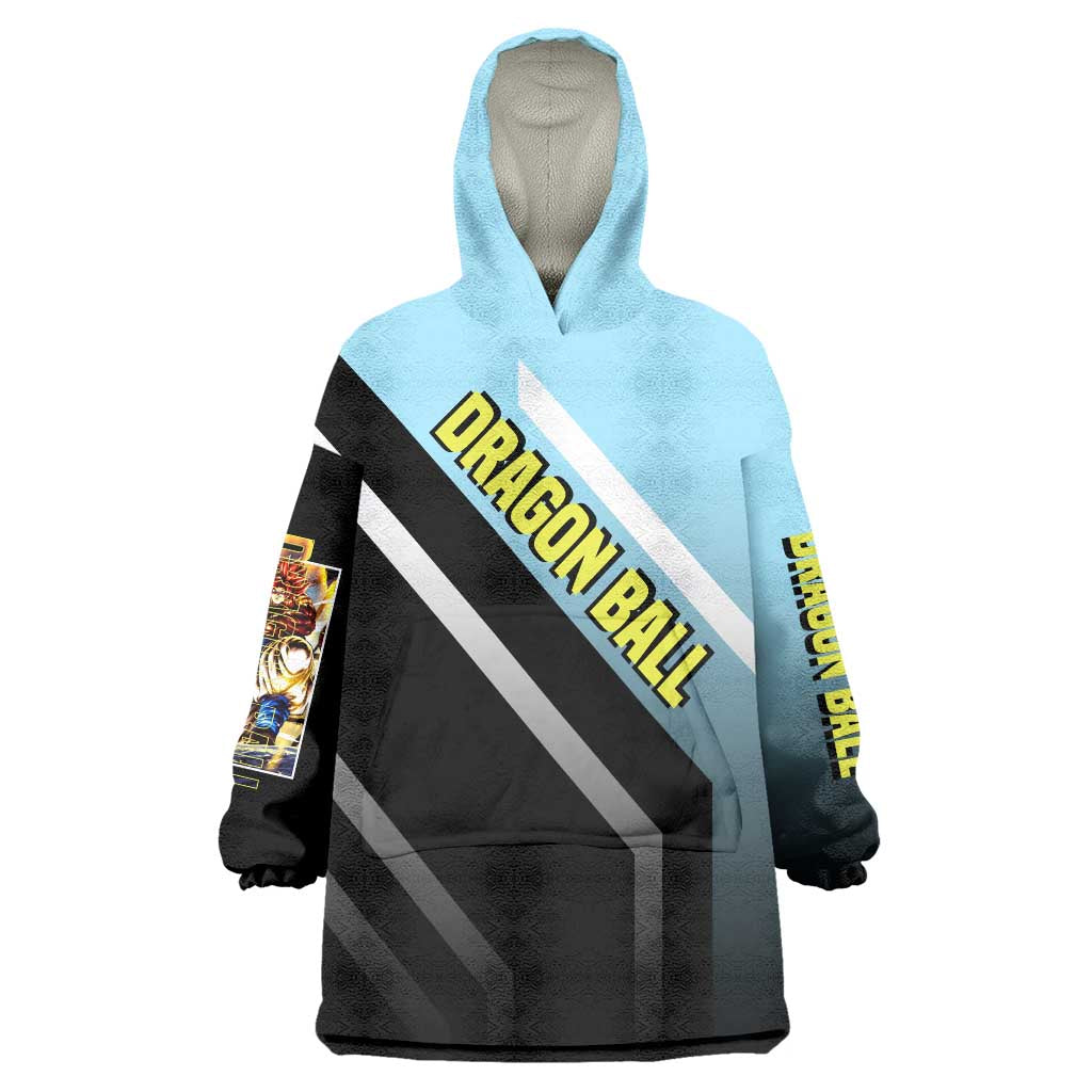 Gogeta Dragon Ball Wearable Blanket Hoodie with Fusion Form and Dynamic Action Pose Design - The Mazicc