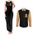 Agatsuma Zenitsu Demon Slayer Couples Matching Tank Maxi Dress and Long Sleeve Button Shirt Anime Style