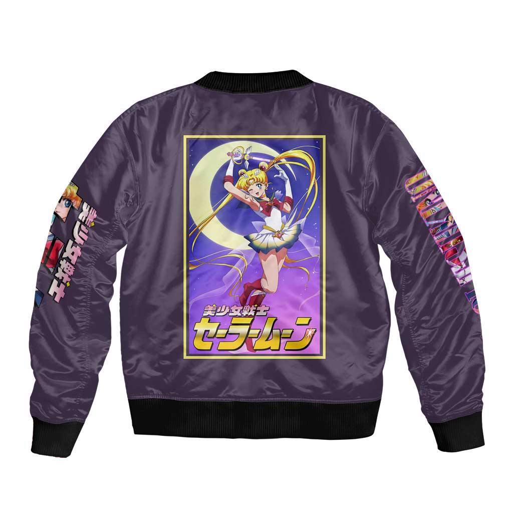 Usagi Tsukino Sailor Moon Bomber Jacket Anime Style